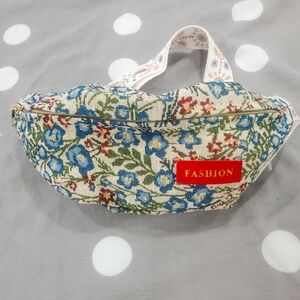 Boho Vintage Inspired Floral Canavas Waist‎ Bag  Hip Bag Belt Bag